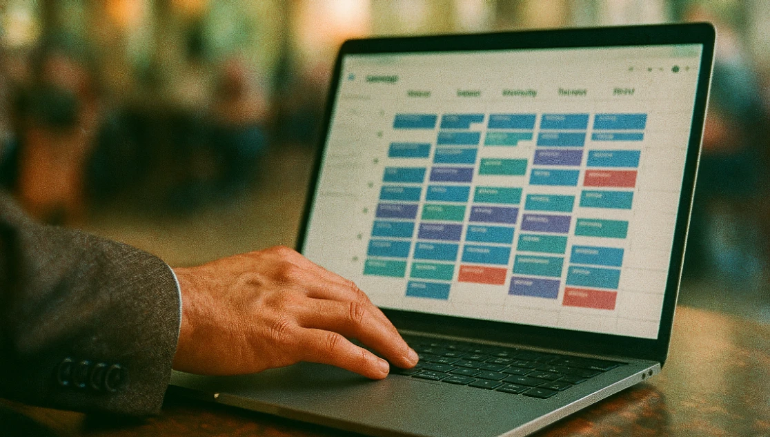 Распределение времени