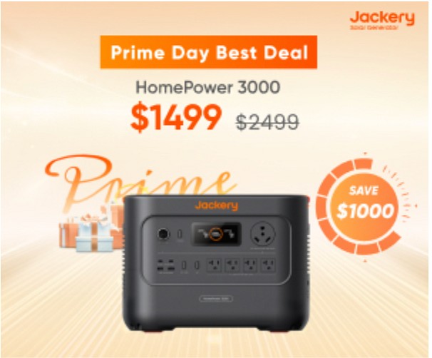 Jackery HomePower 3000 - FLASH SALE